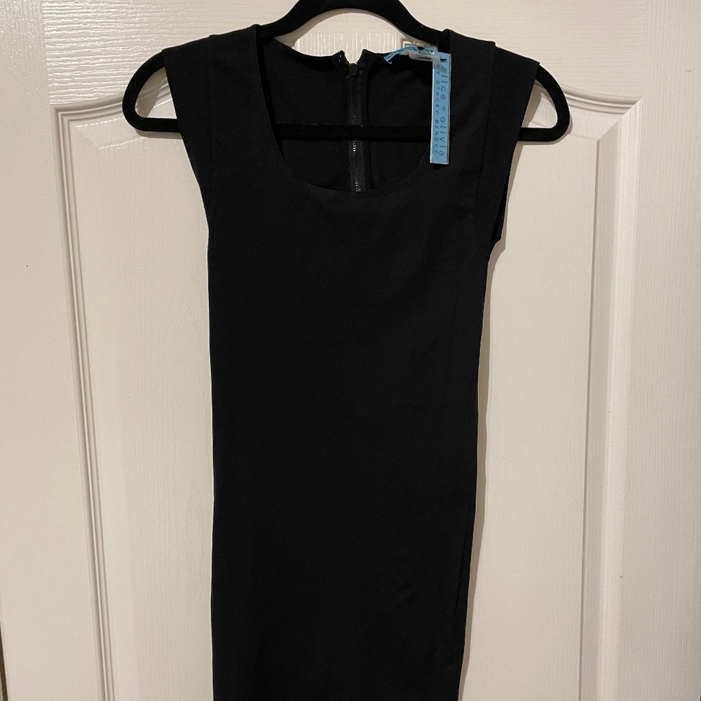 Alice + Olivia black dress